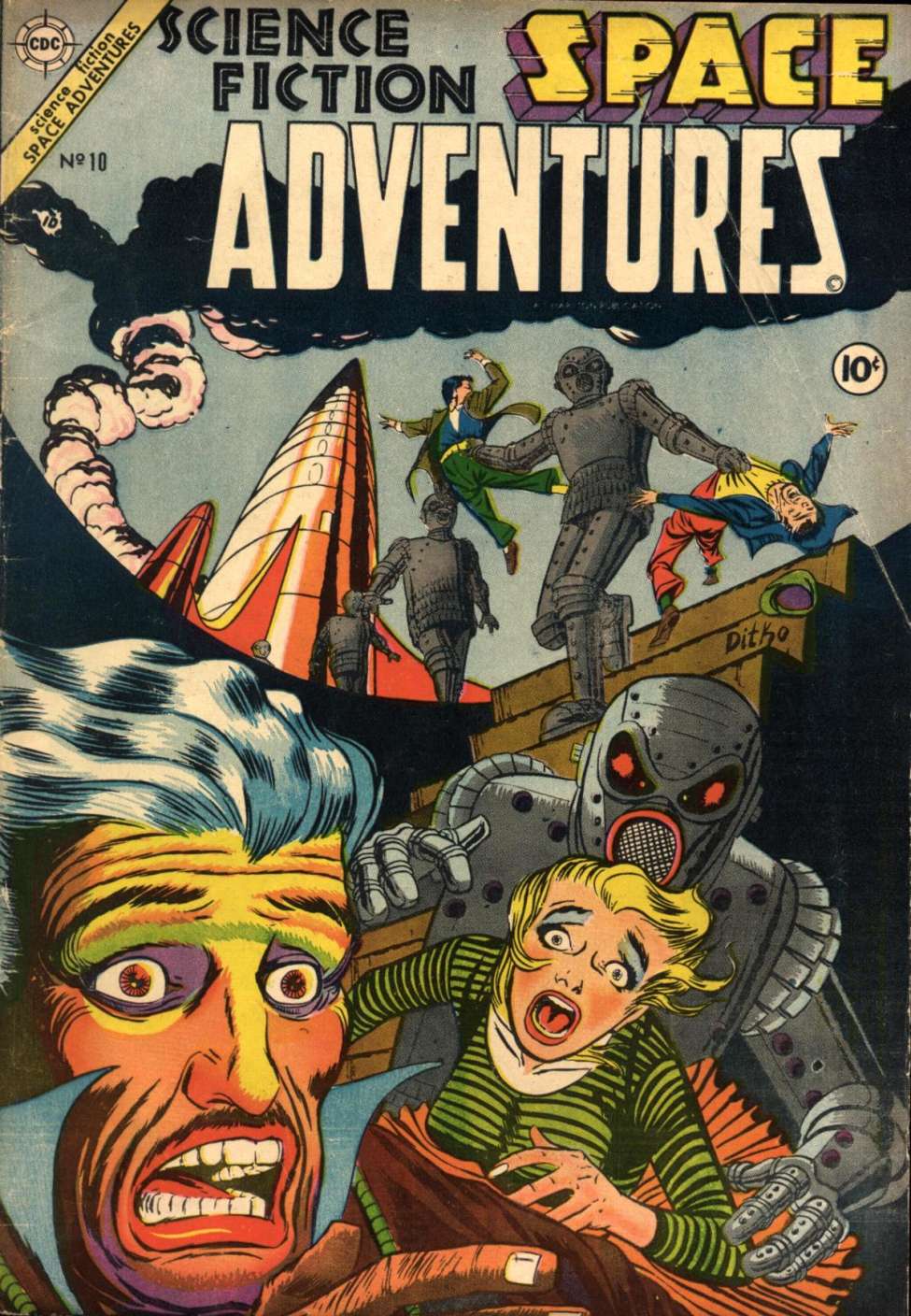 Book Cover For Space Adventures 10