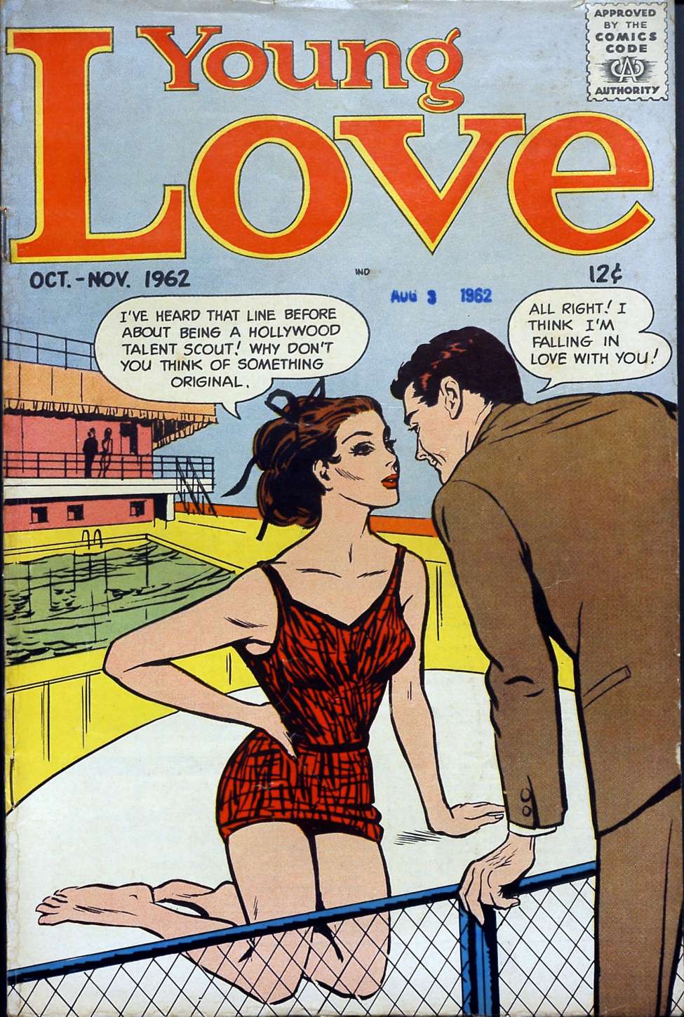 Comic Book Cover For Young Love v6 3