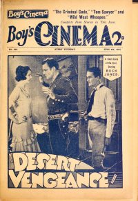 Large Thumbnail For Boy's Cinema 603 - Desert Vengeance - Buck Jones