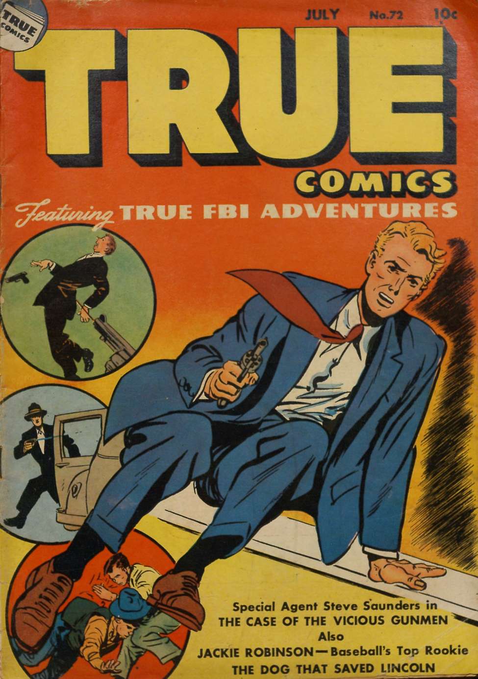 Comic Book Cover For True Comics 72