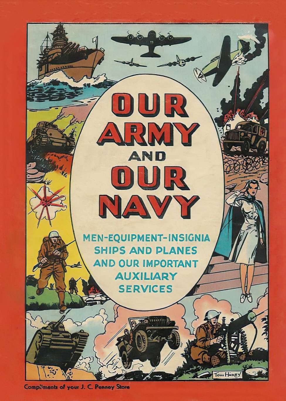 Book Cover For Our Army and Our Navy