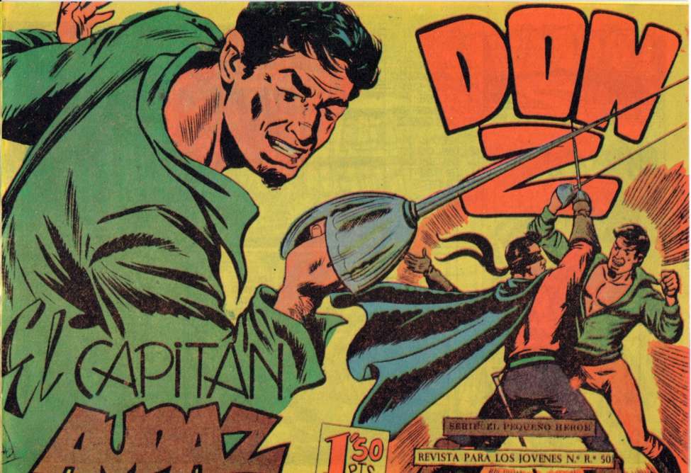 Comic Book Cover For Don Z 15 - El Capitán Audaz