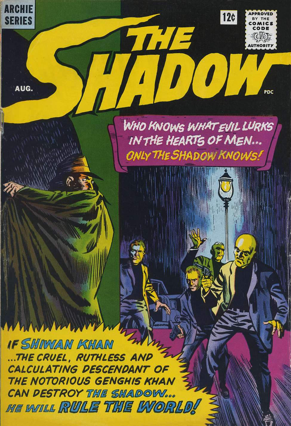 Book Cover For The Shadow 1 - Shadow vs The RXG Spymaster