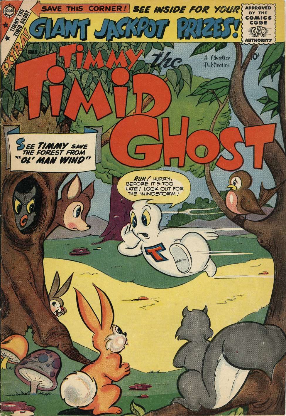 Book Cover For Timmy the Timid Ghost 15