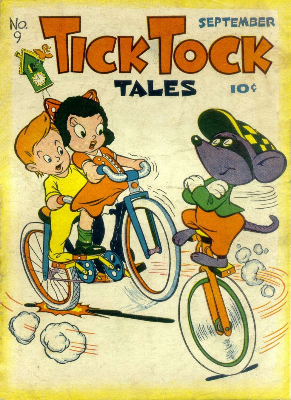 Comic Book Cover For Tick Tock Tales 9