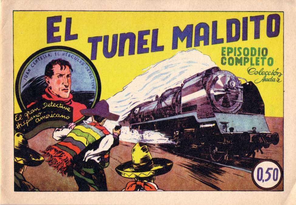 Comic Book Cover For Juan Centella 2 - El Túnel Maldito