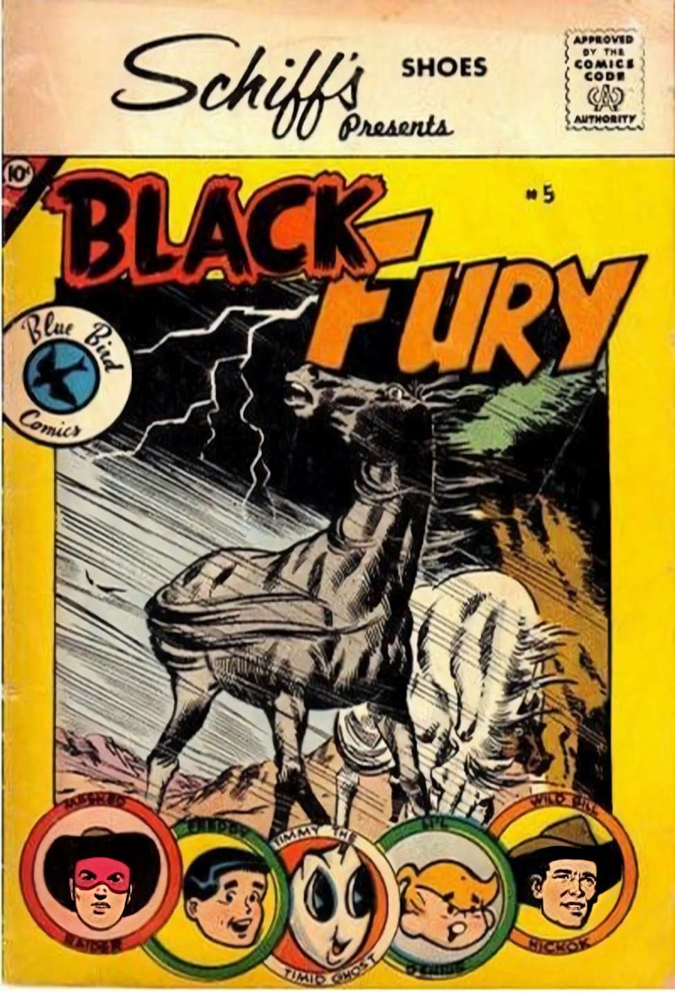 Book Cover For Black Fury 5 (Blue Bird)