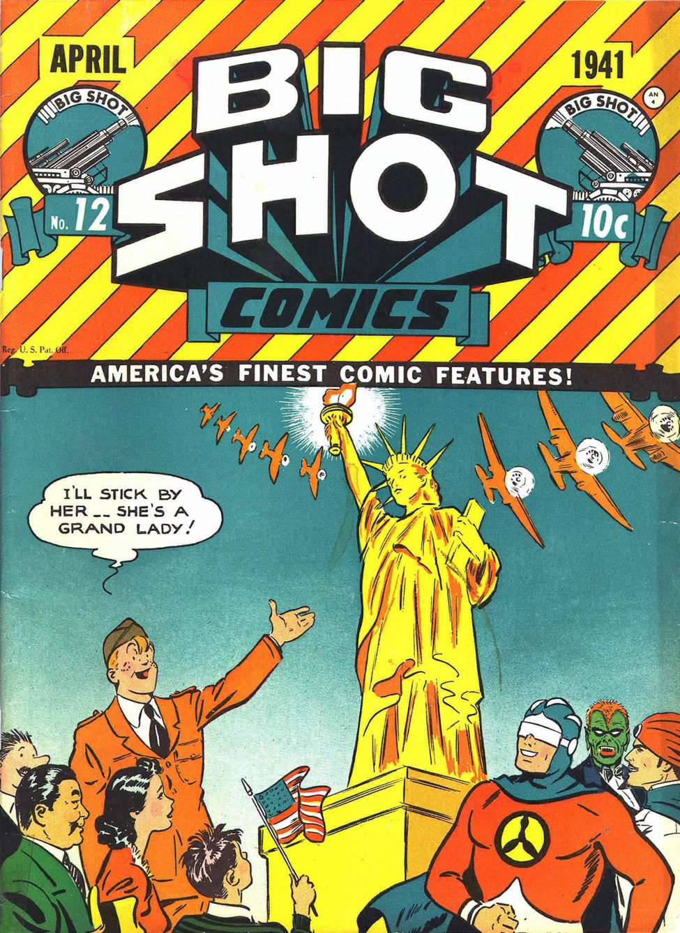 Comic Book Cover For Big Shot 12