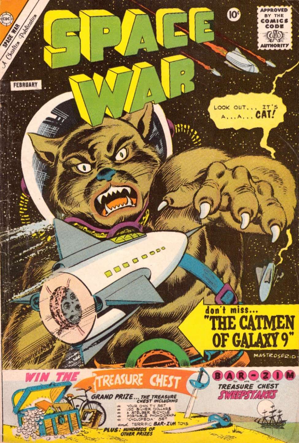 Comic Book Cover For Space War 9