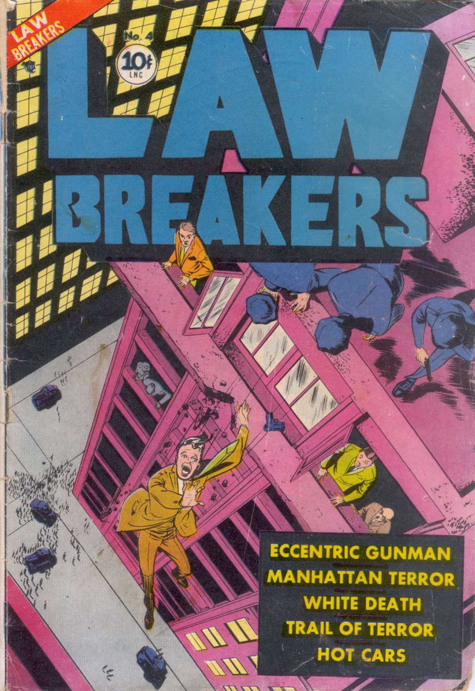 Comic Book Cover For Lawbreakers 4