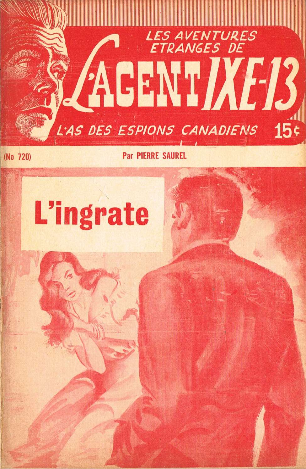 Book Cover For L'Agent IXE-13 v2 720 - L'ingrate