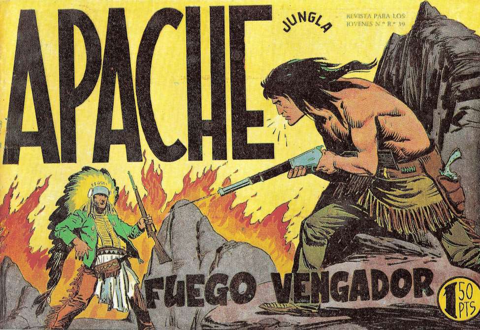 Comic Book Cover For Apache 17 - Fuego Vengador