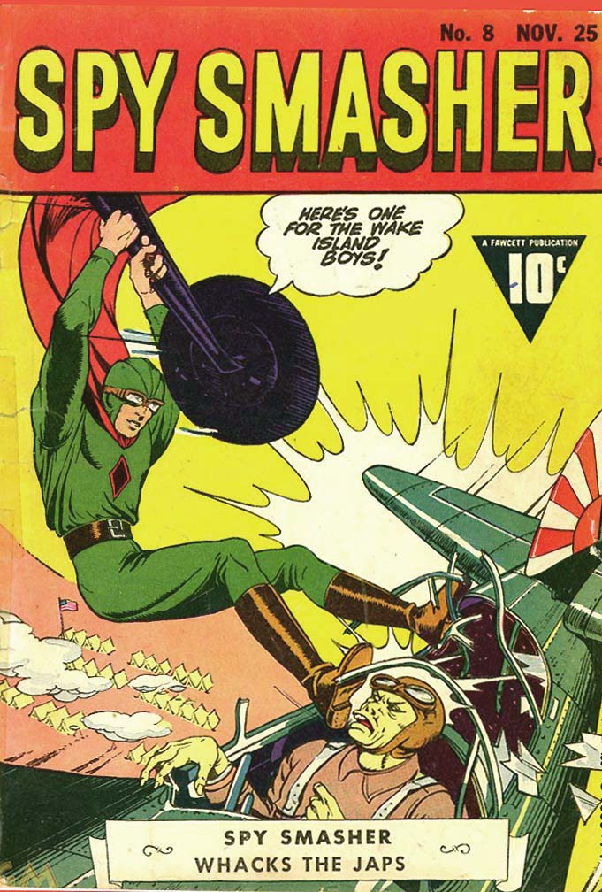 Comic Book Cover For Spy Smasher 8