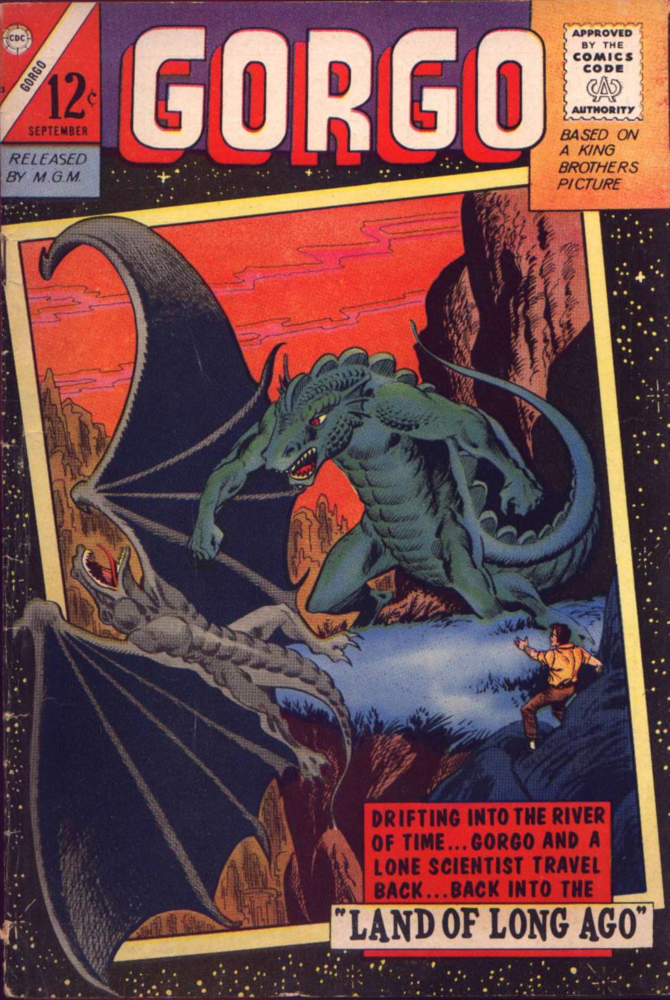 Comic Book Cover For Gorgo 23