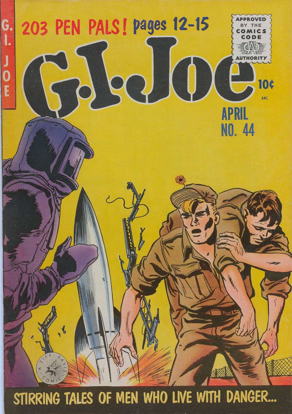 Book Cover For G.I. Joe 44 (alt)