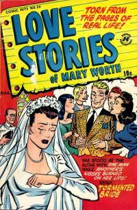 Large Thumbnail For Harvey Comics Hits 55 - Love Stories of Mary Worth