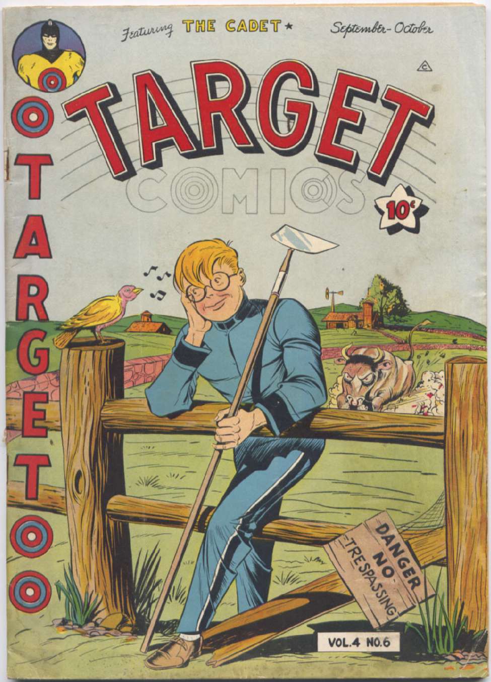 Book Cover For Target Comics v4 6