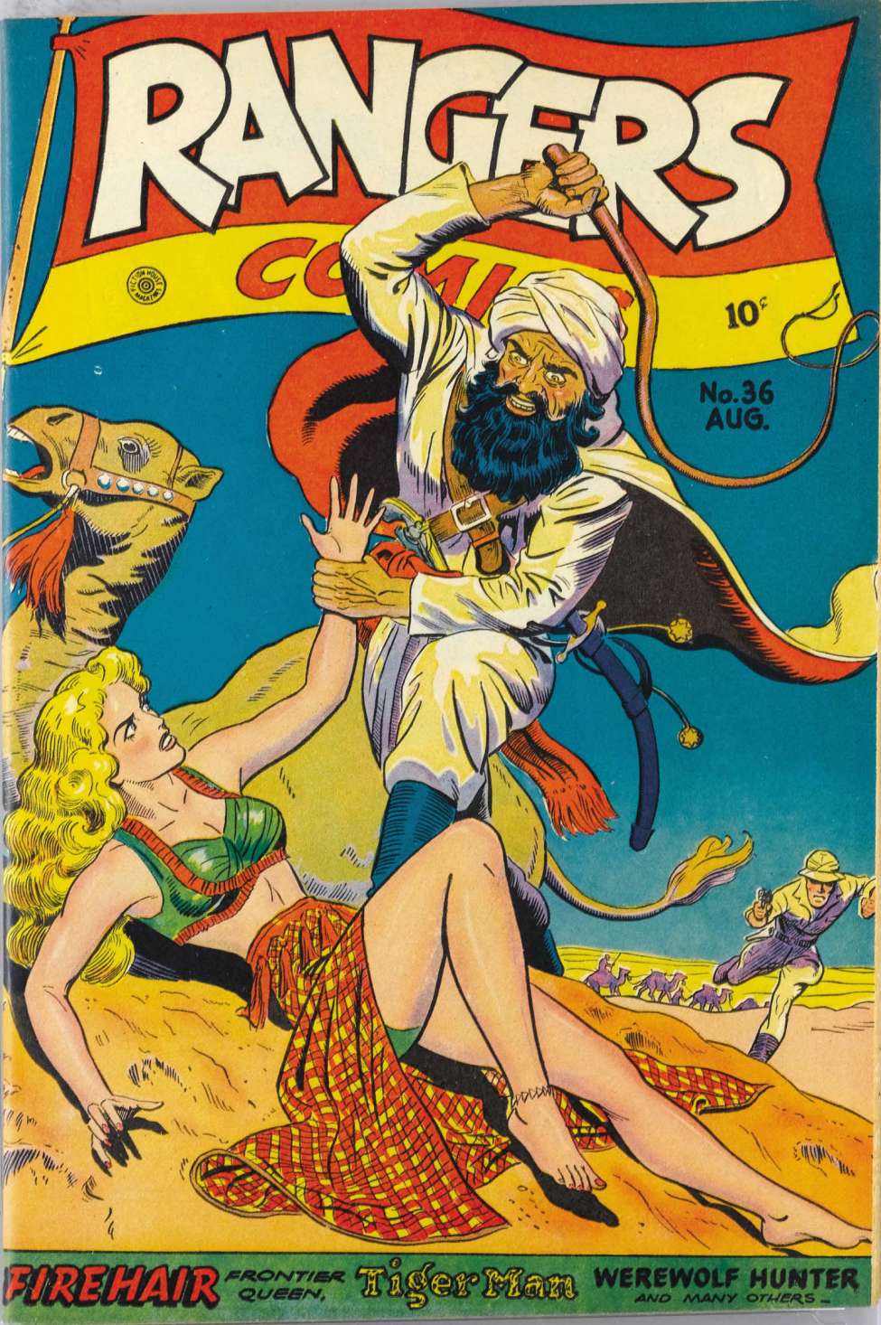 Comic Book Cover For Rangers Comics 36 - Version 2