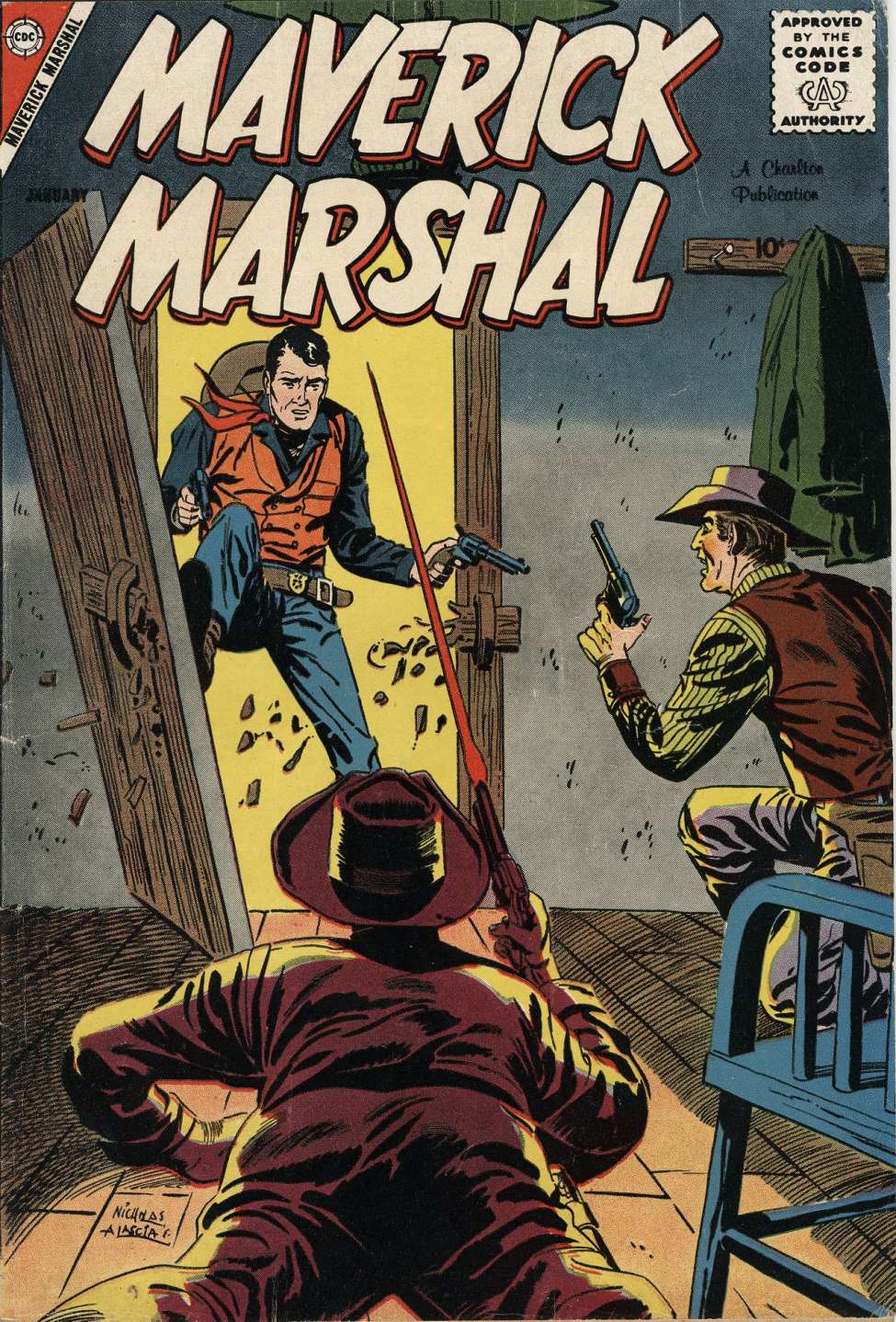 Comic Book Cover For Maverick Marshal 2