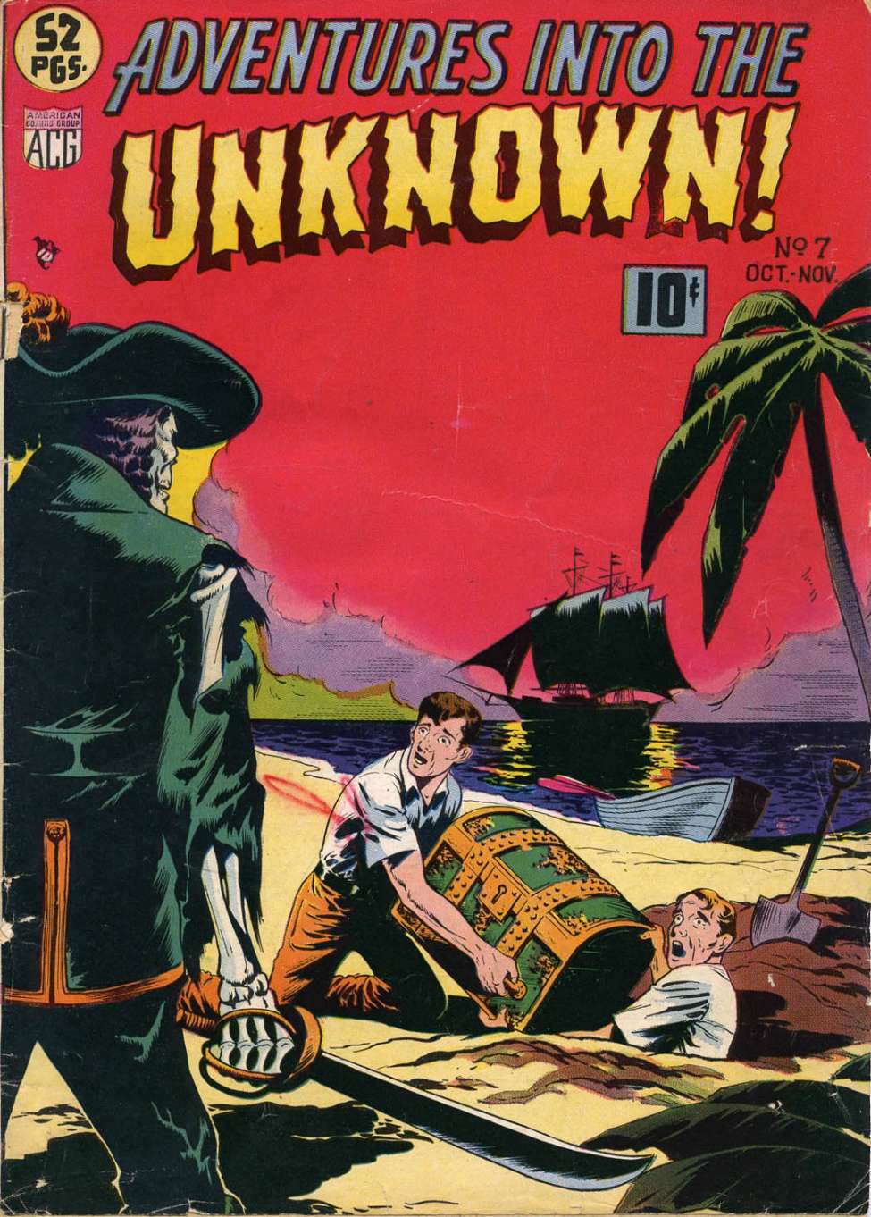 Book Cover For Adventures into the Unknown 7