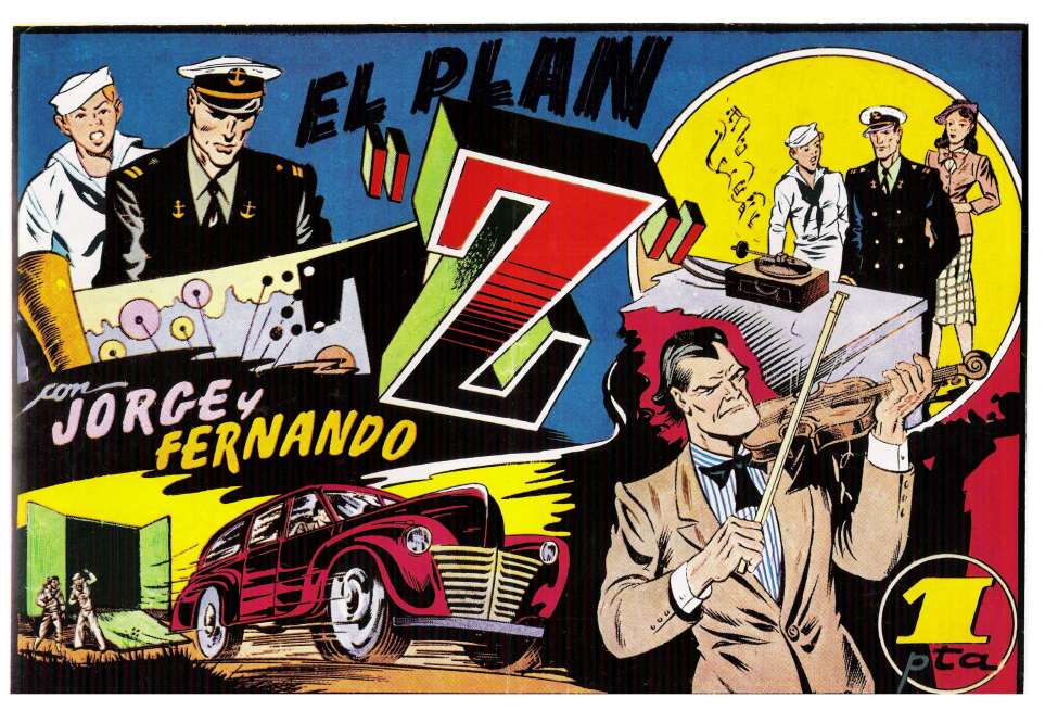 Comic Book Cover For Jorge y Fernando 51 - El plan "Z"