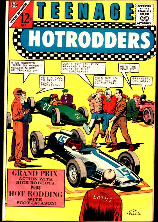 Book Cover For Teenage Hotrodders 7 - Version 1