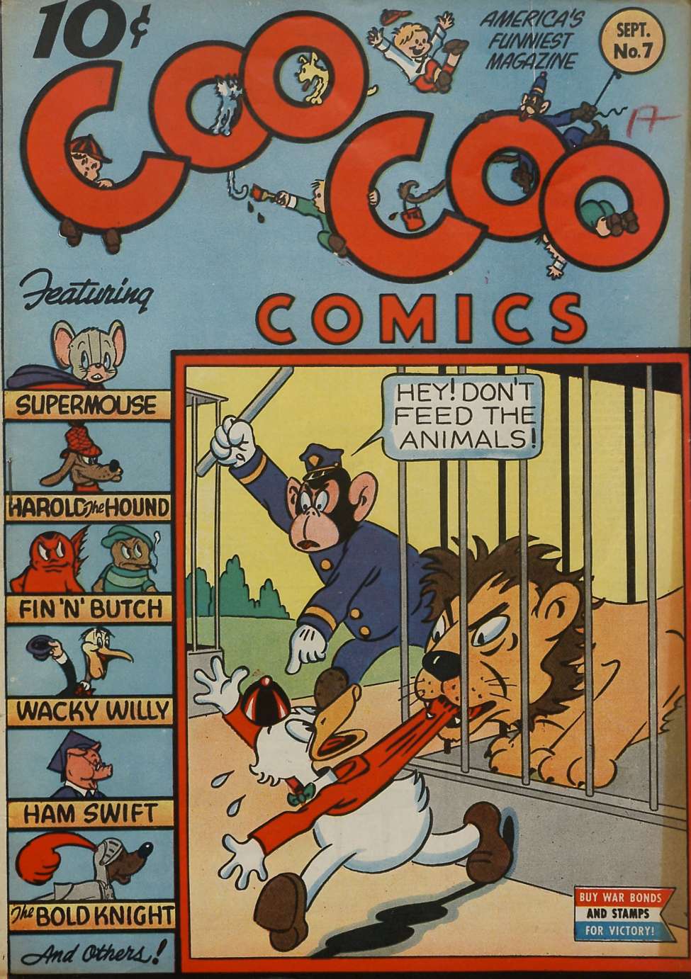 Comic Book Cover For Coo Coo Comics 7