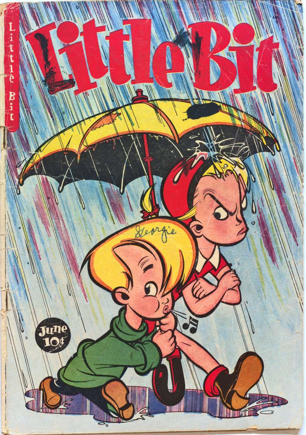 Comic Book Cover For Little Bit 2