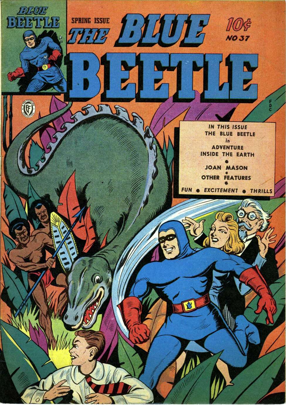 Book Cover For Blue Beetle 37