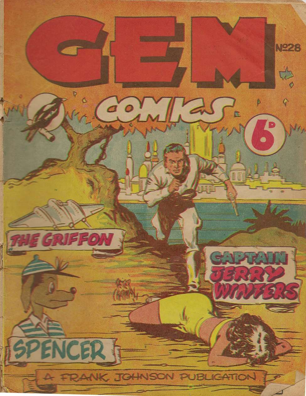Book Cover For Gem Comics 28