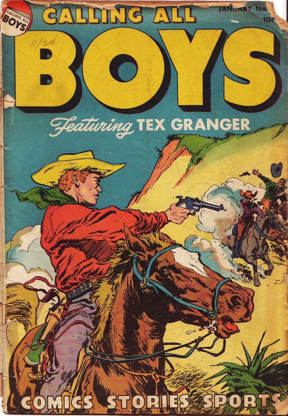 Comic Book Cover For Calling All Boys 15