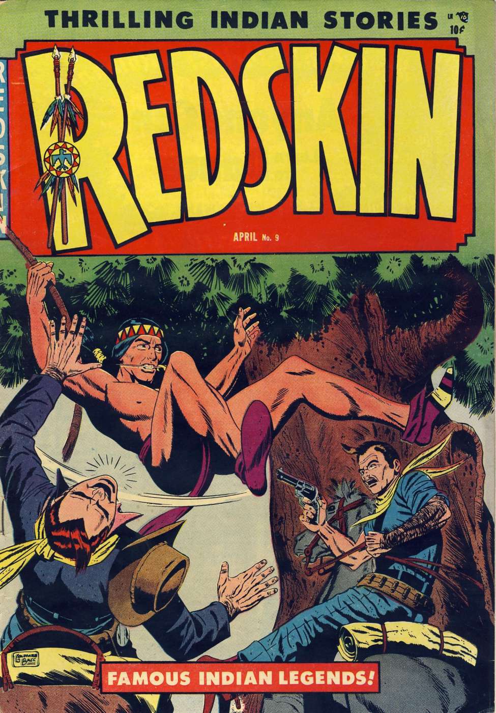 Book Cover For Redskin 9