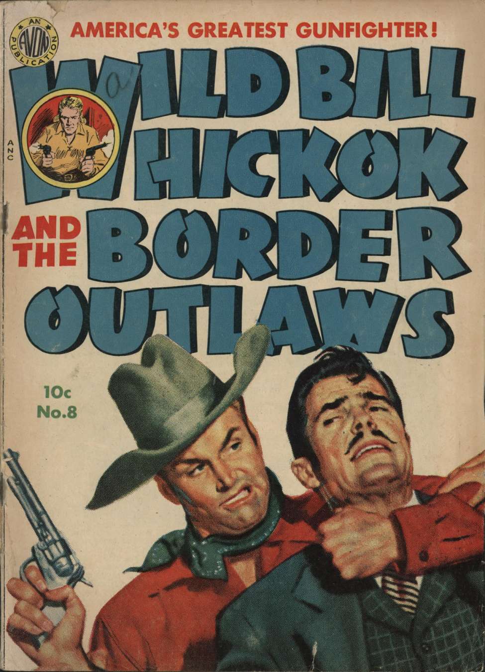 Comic Book Cover For Wild Bill Hickok 8