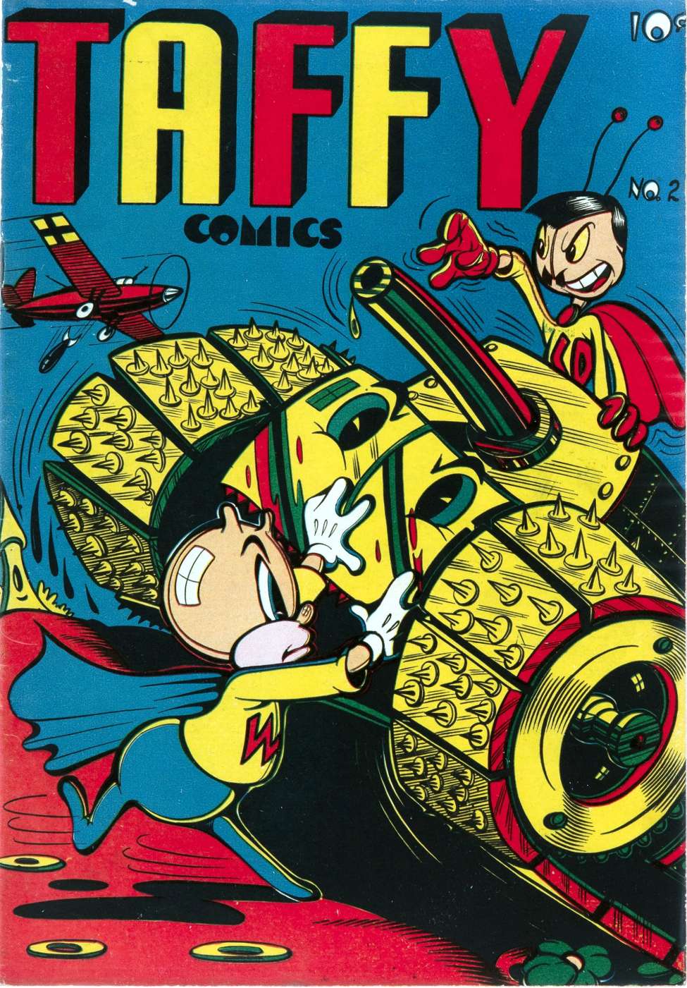 Book Cover For Taffy Comics 2