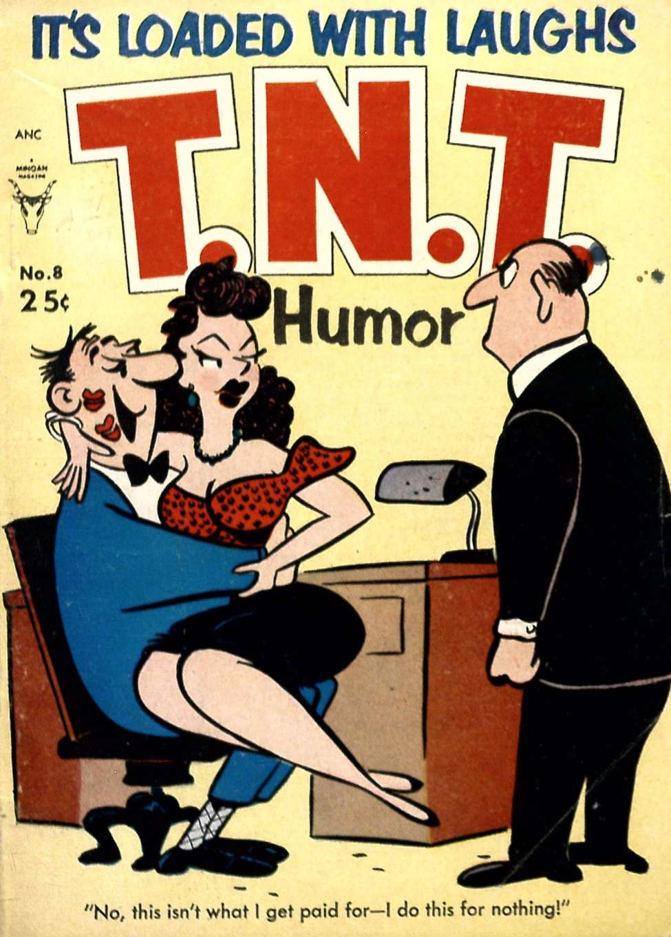 Comic Book Cover For T.N.T. 8