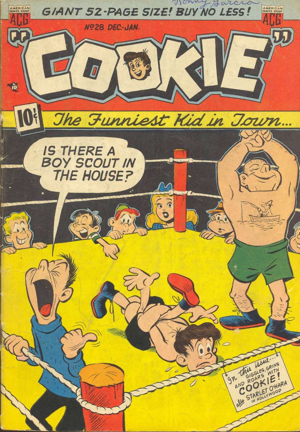 Comic Book Cover For Cookie 28