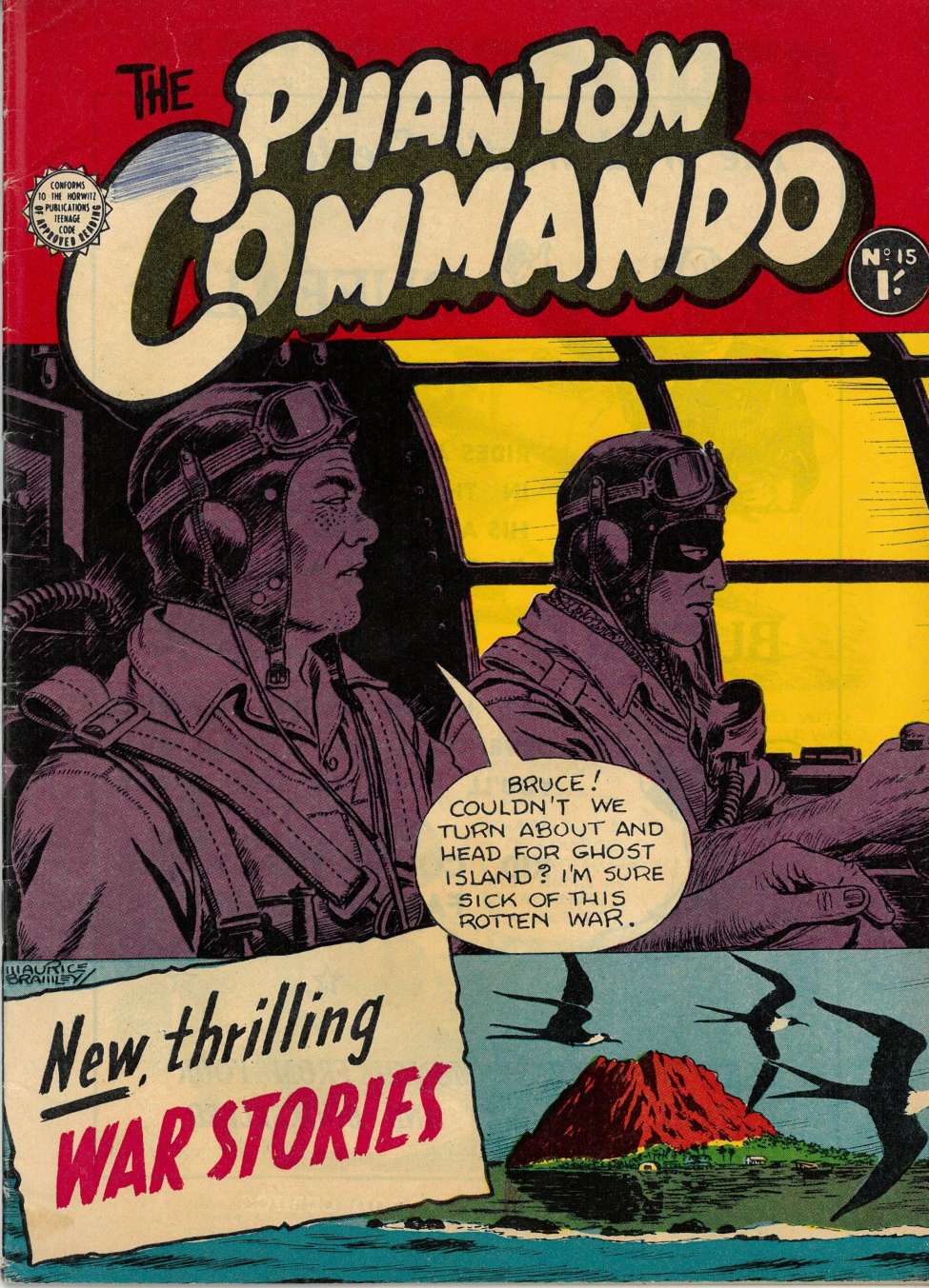 Comic Book Cover For Phantom Commando 15