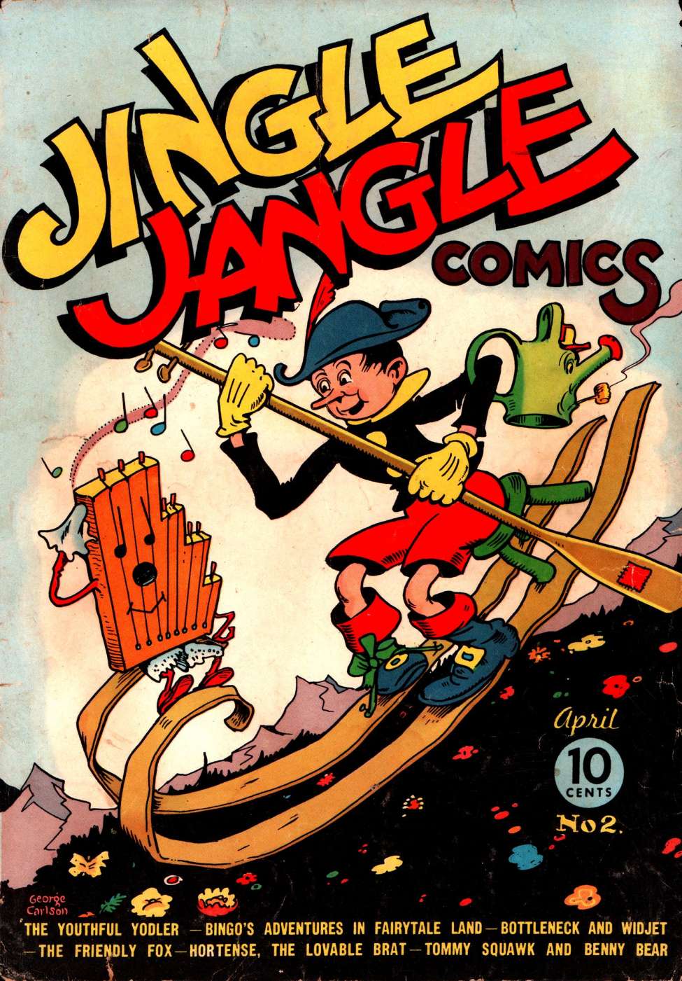 Comic Book Cover For Jingle Jangle Comics 2