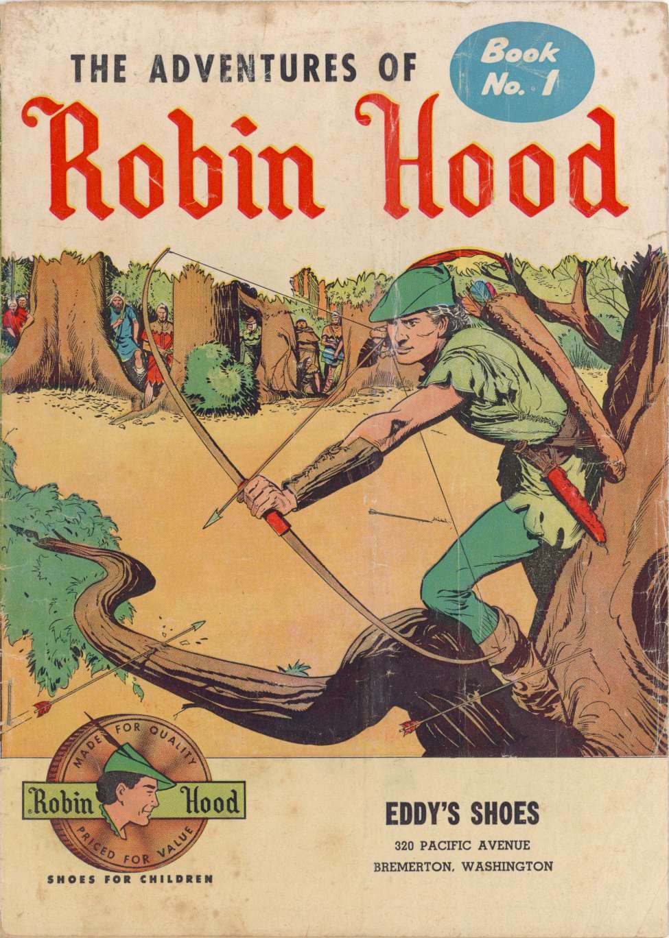 Book Cover For The Adventures of Robin Hood 1