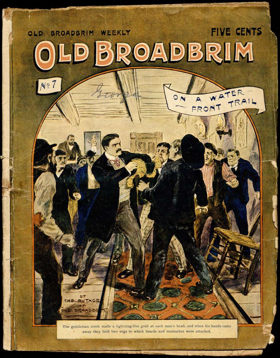 Book Cover For Old Broadbrim Weekly 7 - Old Broadbrim on a Water-Front Trail