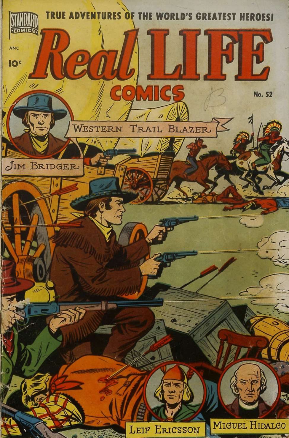 Comic Book Cover For Real Life Comics 52