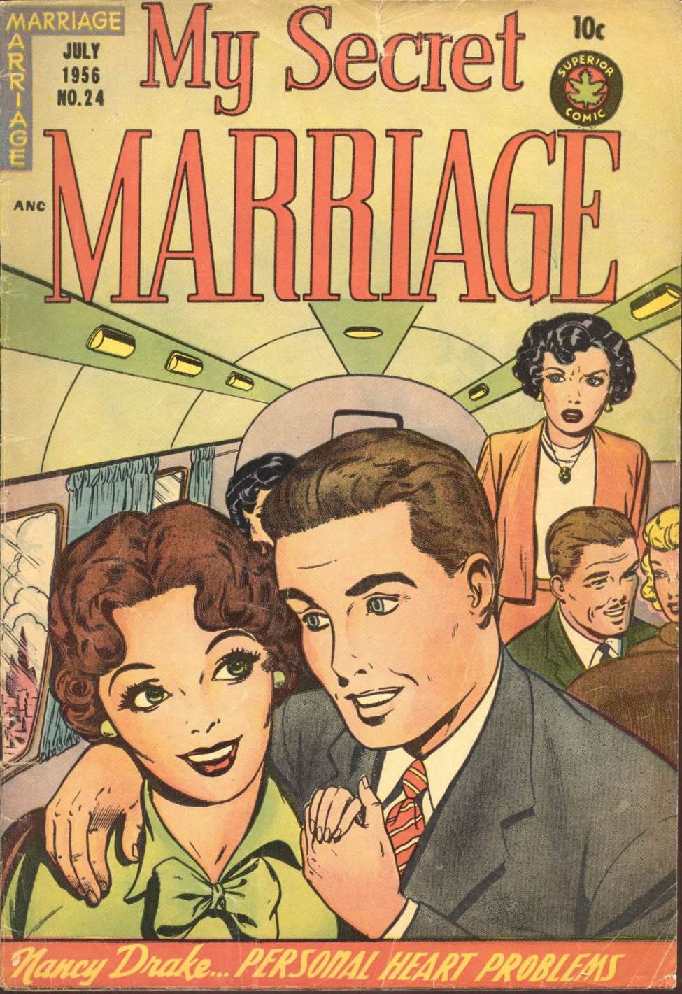 Comic Book Cover For My Secret Marriage 24