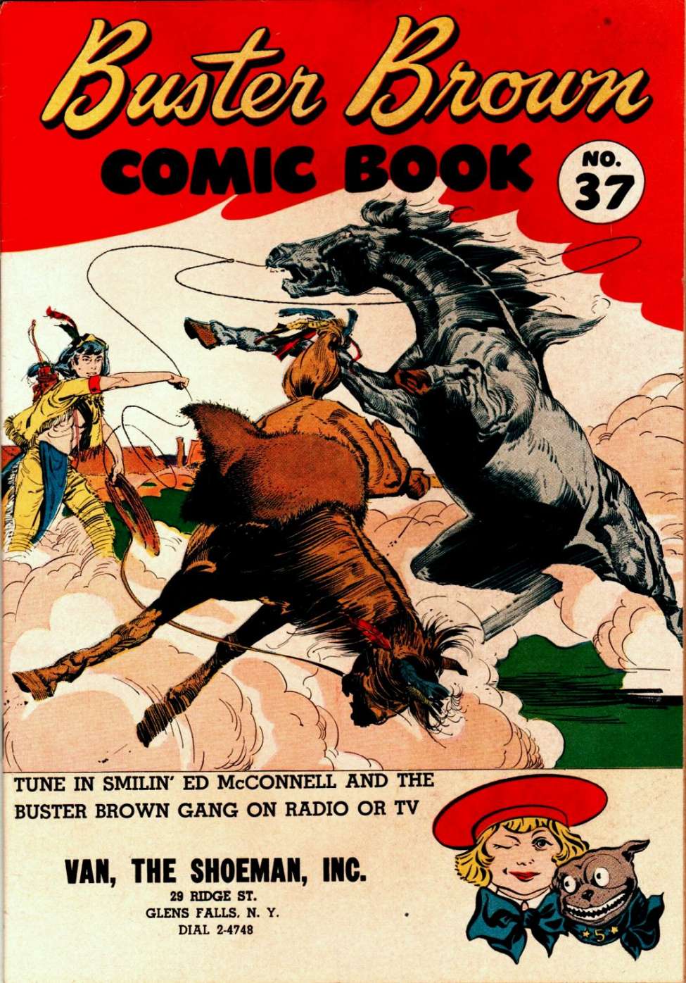 Comic Book Cover For Buster Brown 37
