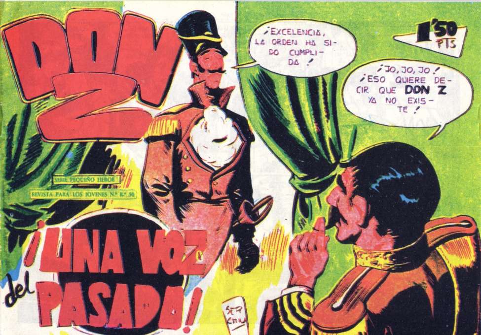 Comic Book Cover For Don Z 49 - ¡Una Voz del Pasado!
