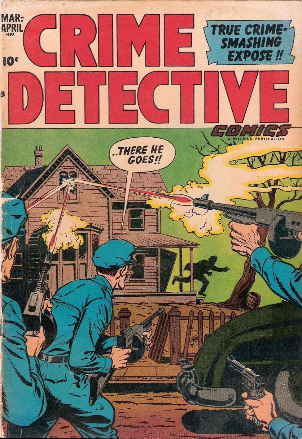 Book Cover For Crime Detective Comics v3 7