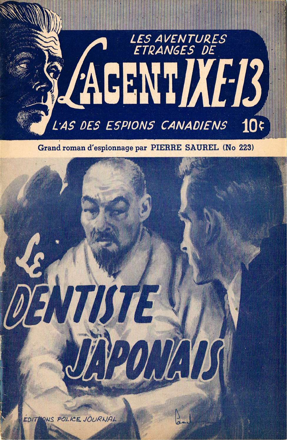 Book Cover For L'Agent IXE-13 v2 223 - Le dentiste japonais