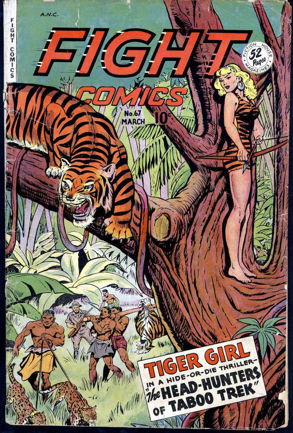 Comic Book Cover For Fight Comics 67