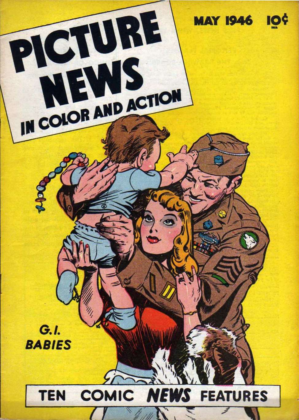 Comic Book Cover For Picture News 5