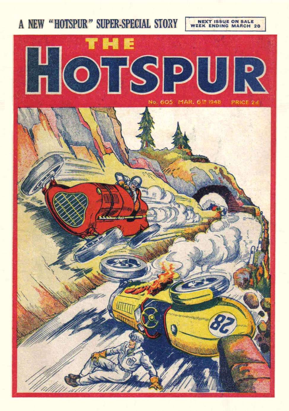 Book Cover For The Hotspur 605