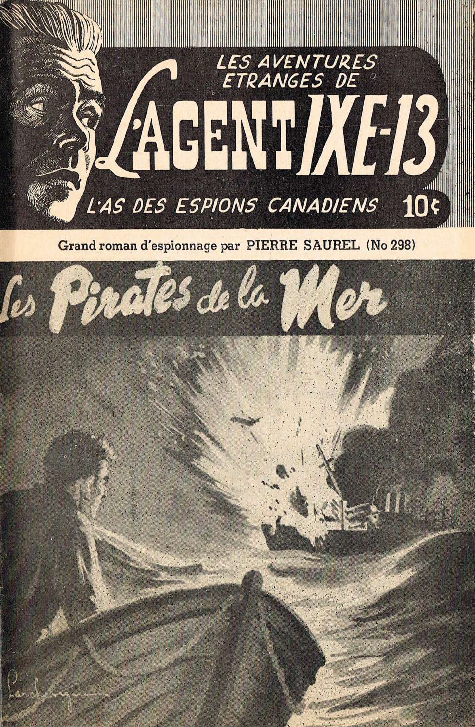 Book Cover For L'Agent IXE-13 v2 298 - Les pirates de la mer